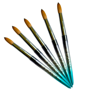 Z Brand - Blue Metal Kolinsky Brushes
