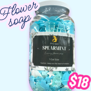 FLOWER SOAP SPEARMINT GAL SIZE