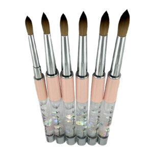 Z Brushes – Kolinsky - Pink Liquid Handle