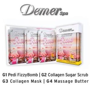 DEMER SPA PEDICURE ROSE